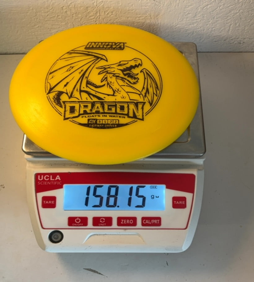 Innova-DX-Dragon-Yellow-158.15g PRE-OWNED