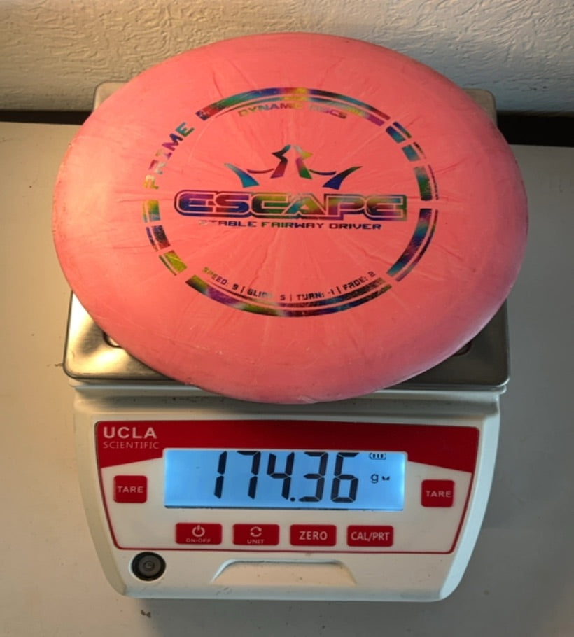 Dynamic-Discs-Prime-Escape-Pink-174.36g PRE-OWNED