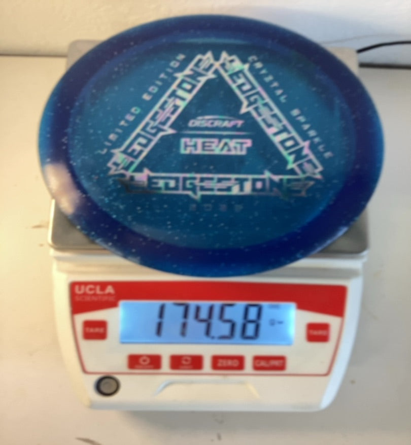 Discraft-CryZtal-Sparkle-Heat-Blue-174.58g PRE-OWNED