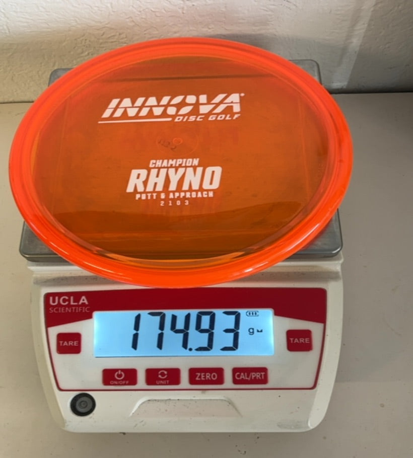 Innova-Champion-Rhyno-Orange-174.93g PRE-OWNED