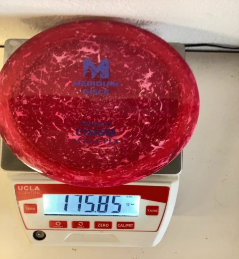 Meridian-Discs-Chasm-Red-175.85g PRE-OWNED
