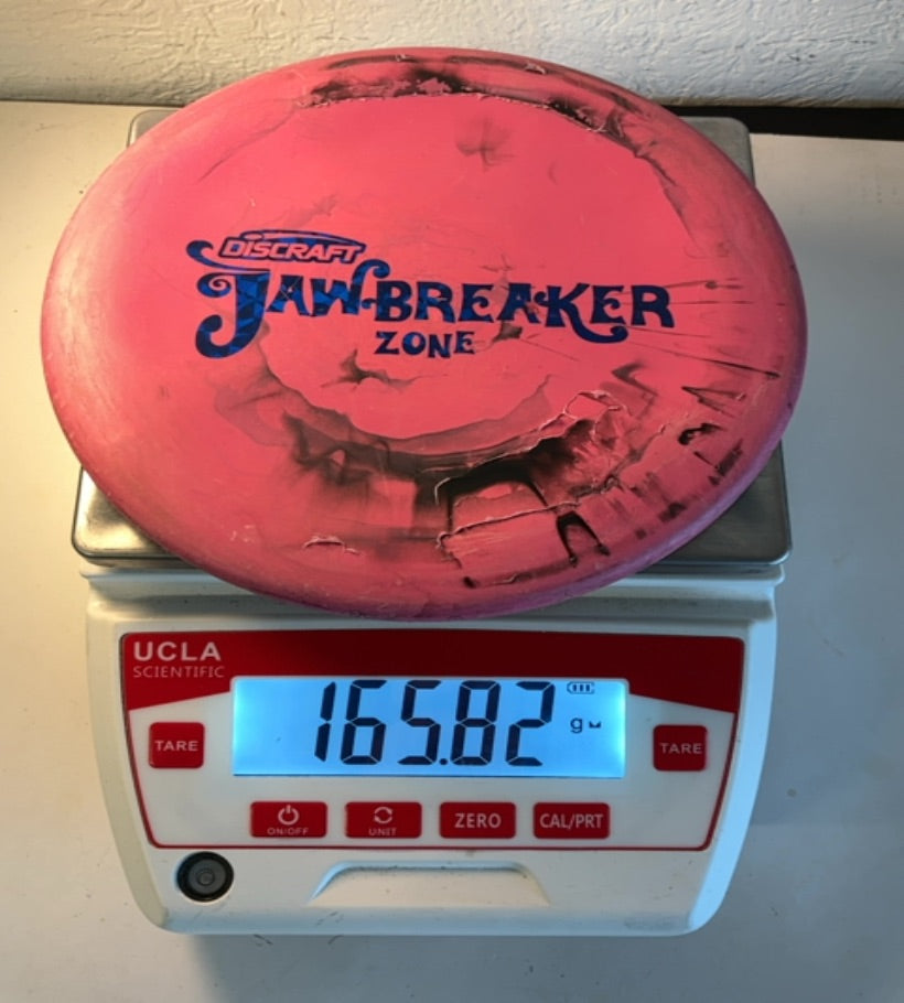 Discraft-Jawbreaker-Zone-Pink-165.82g PRE-OWNED