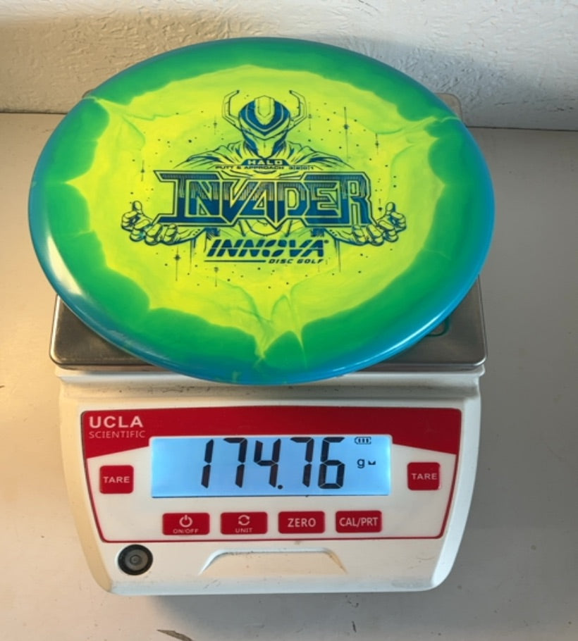 Innova-Halo Star-Invader-Green-174.76g PRE-OWNED
