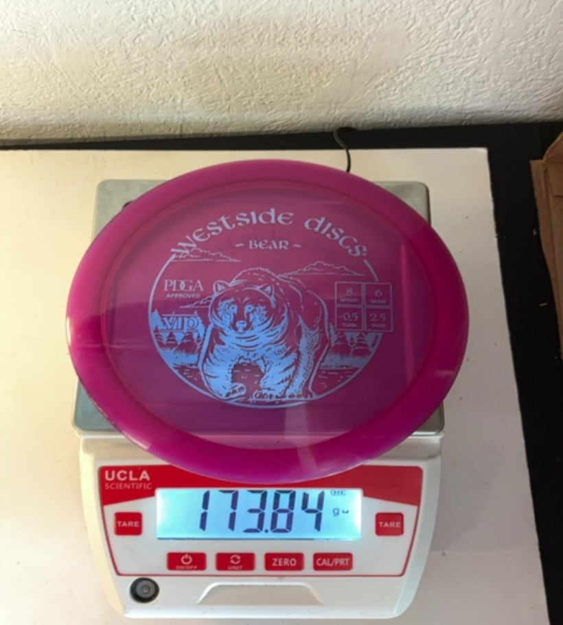 Westside-VIP-Bear-Purple-173.84g PRE-OWNED