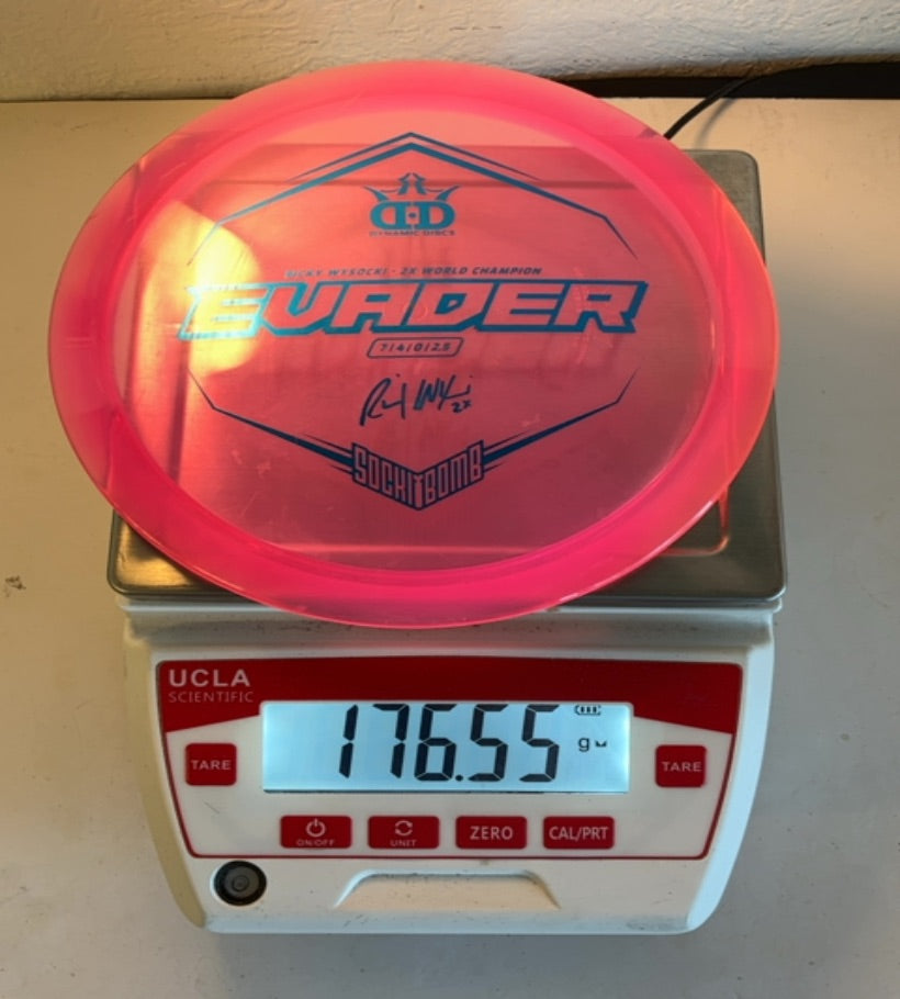 Dynamic Discs-Lucid-Evader-Pink-176.55g PRE-OWNED