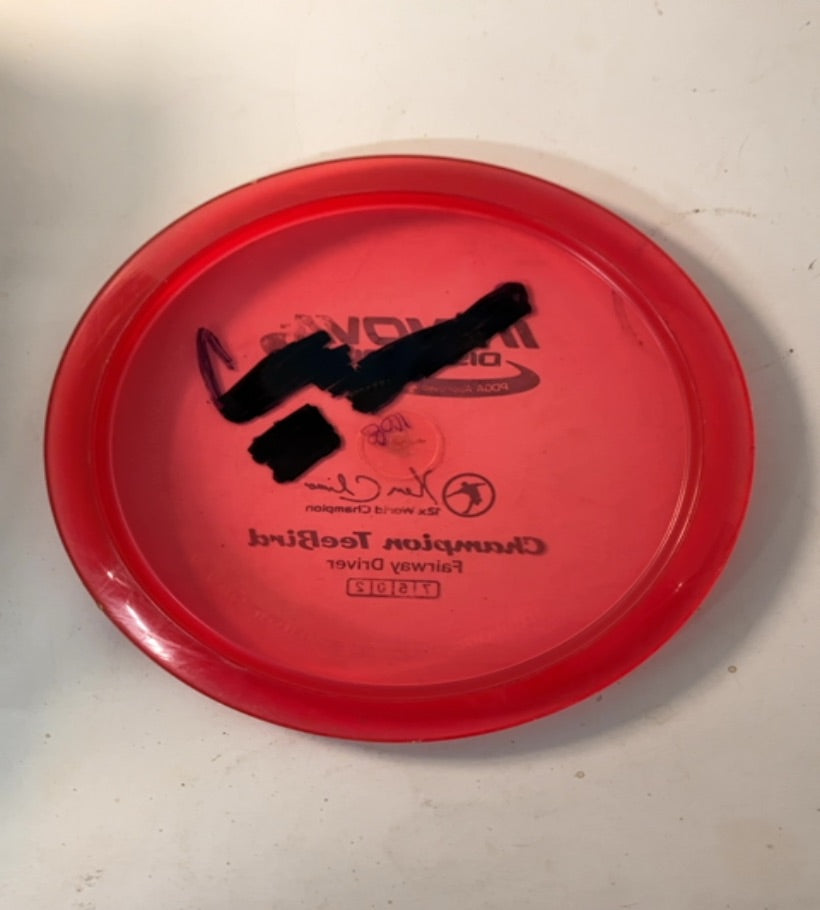 Innova-Champion-Teebird-Red-168.61g PRE-OWNED