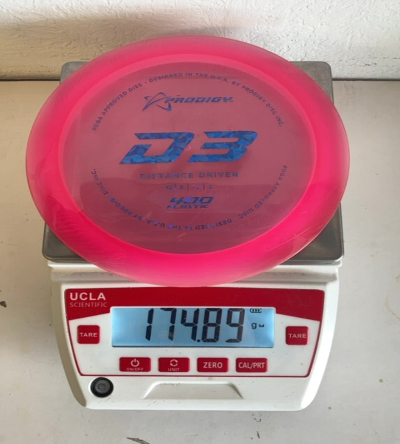 Prodigy-400-D3-Pink-174.89g PRE-OWNED