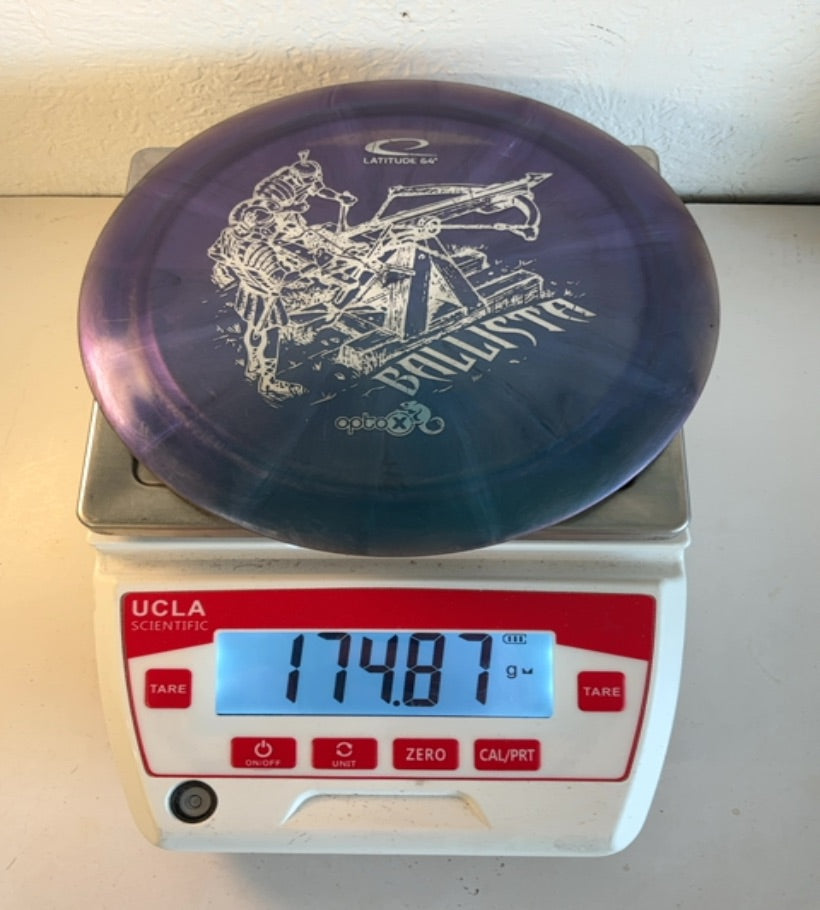 Latitude 64-Opto-X Chameleon-Ballista-Purple-174.87g PRE-OWNED