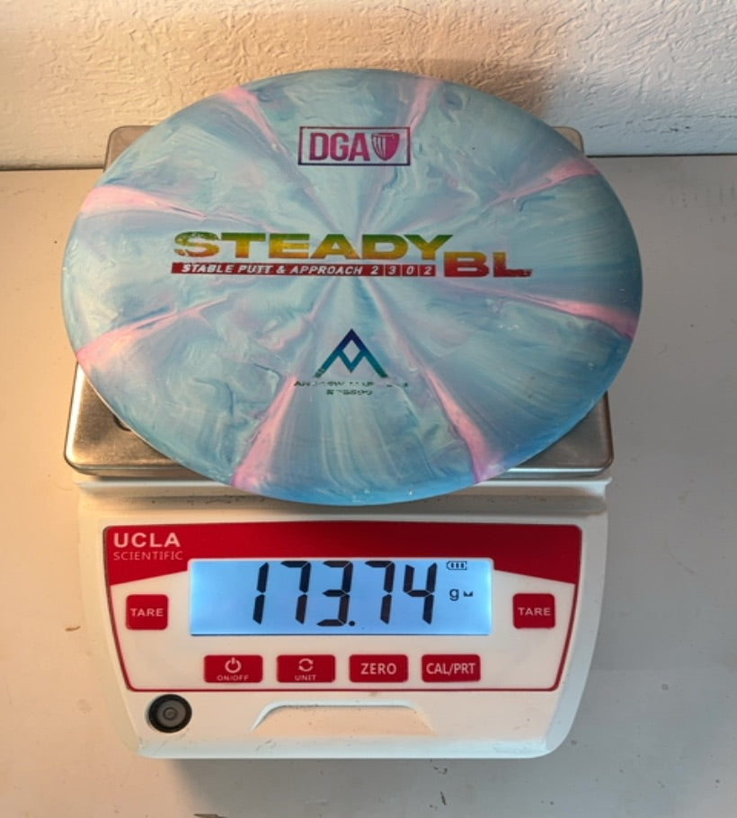 DGA-Stone Swirl-Steady BL-Blue-173.74g PRE-OWNED