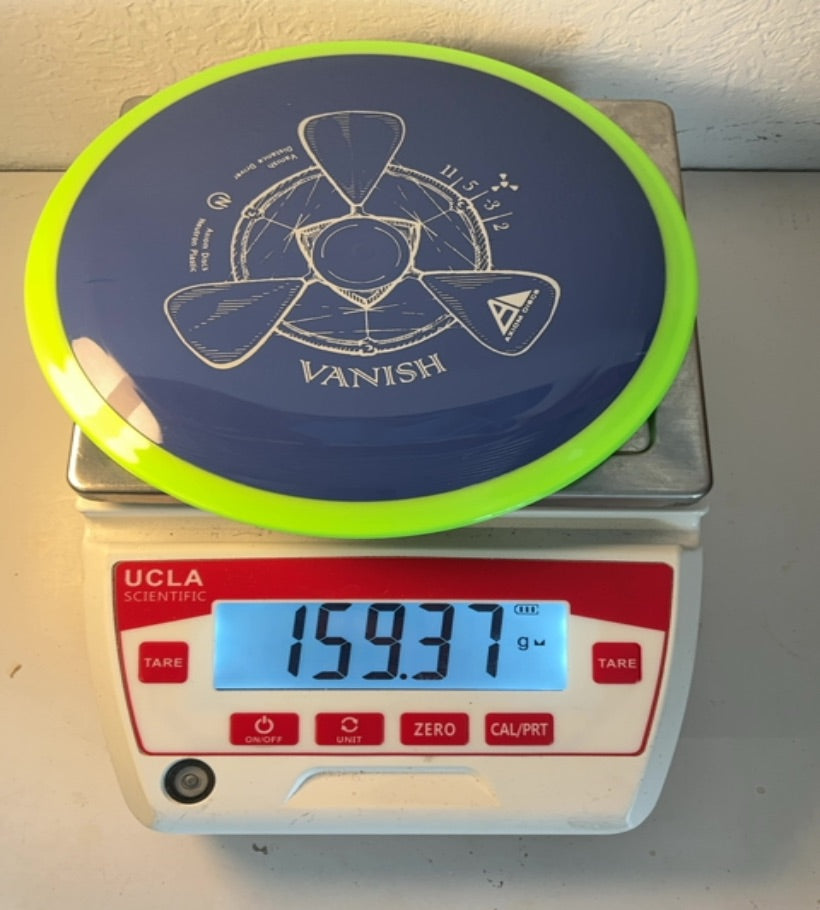 Axiom-Neutron-Vanish-Blue-159.37g PRE-OWNED
