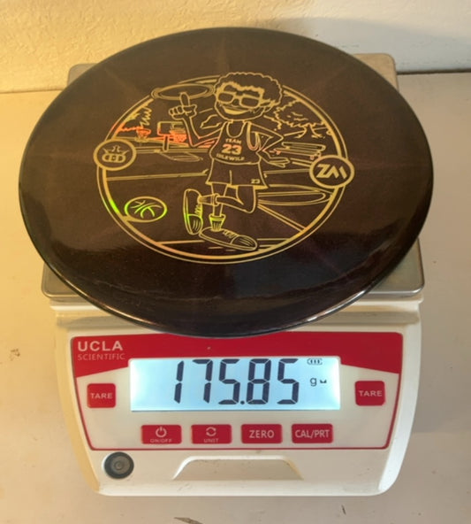 Dynamic Discs-Lucid Ice Glimmer-Suspect-Black-175.85g PRE-OWNED