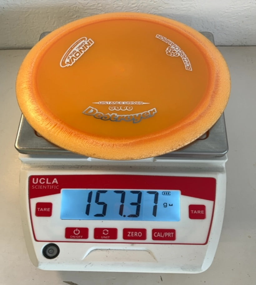 Innova-Blizzard Champion-Destroyer-Orange-157.37g PRE-OWNED