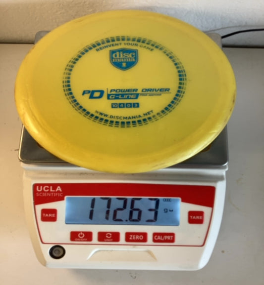Discmania-G-Line-PD-Yellow-172.63g PRE-OWNED