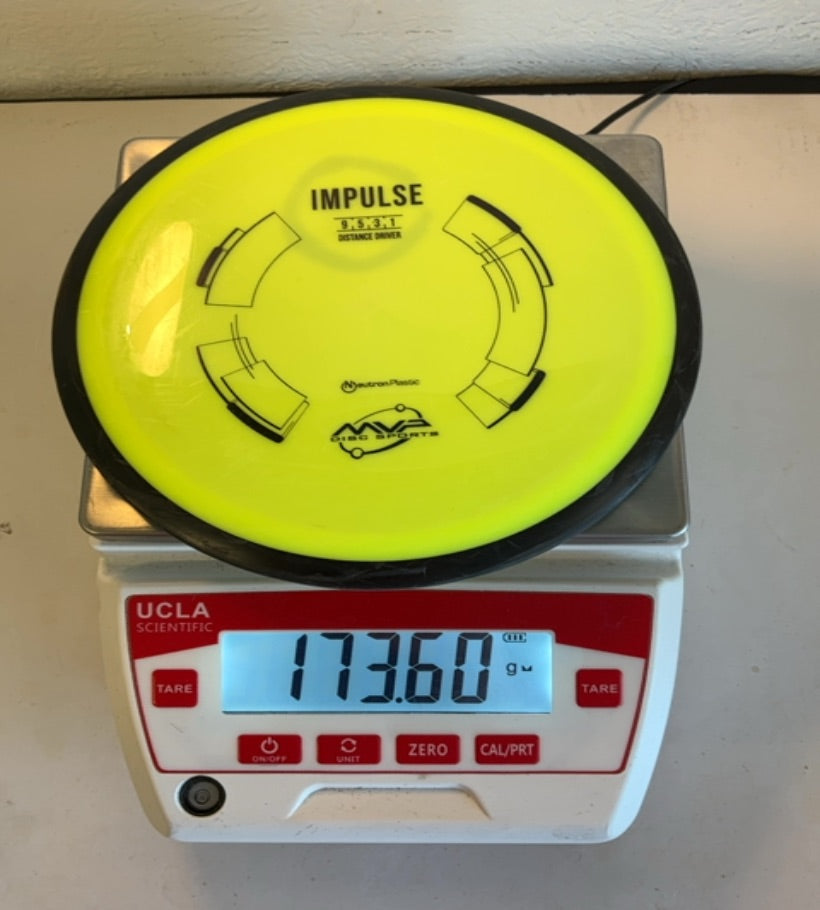 MVP-Neutron-Impulse-Yellow-173.60g PRE-OWNED