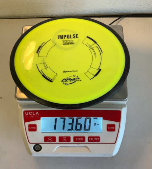 MVP-Neutron-Impulse-Yellow-173.60g PRE-OWNED