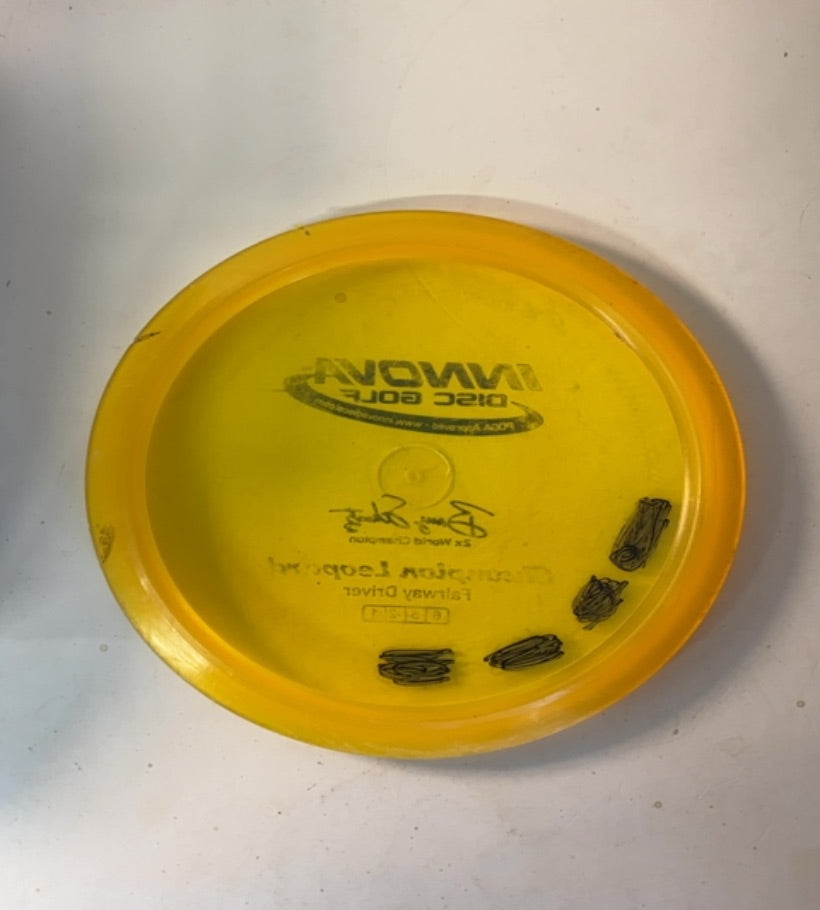 Innova-Champion-Leopard-Orange-168.67g PRE-OWNED