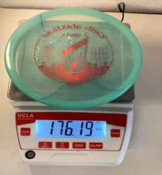 Westside-VIP-Harp-Teal-176.19g PRE-OWNED