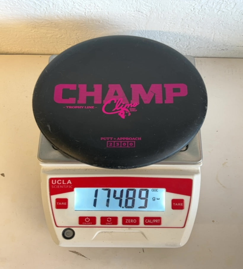 Climo Discs-Trophy Line-Champ-Black-174.89g PRE-OWNED