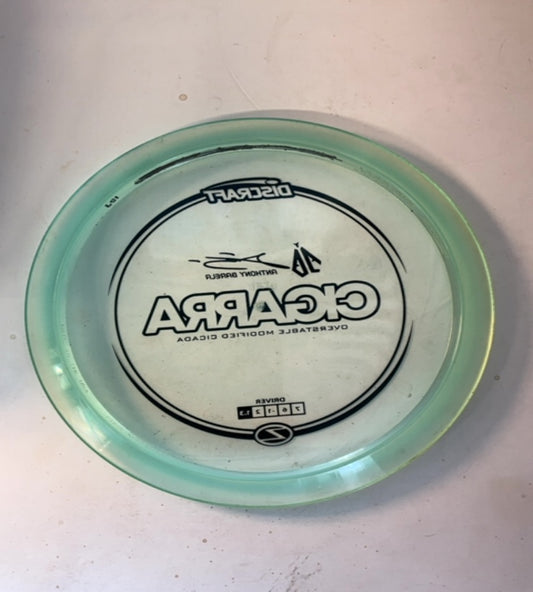 Discraft-Z-Cigarra-Aqua-159.17g PRE-OWNED