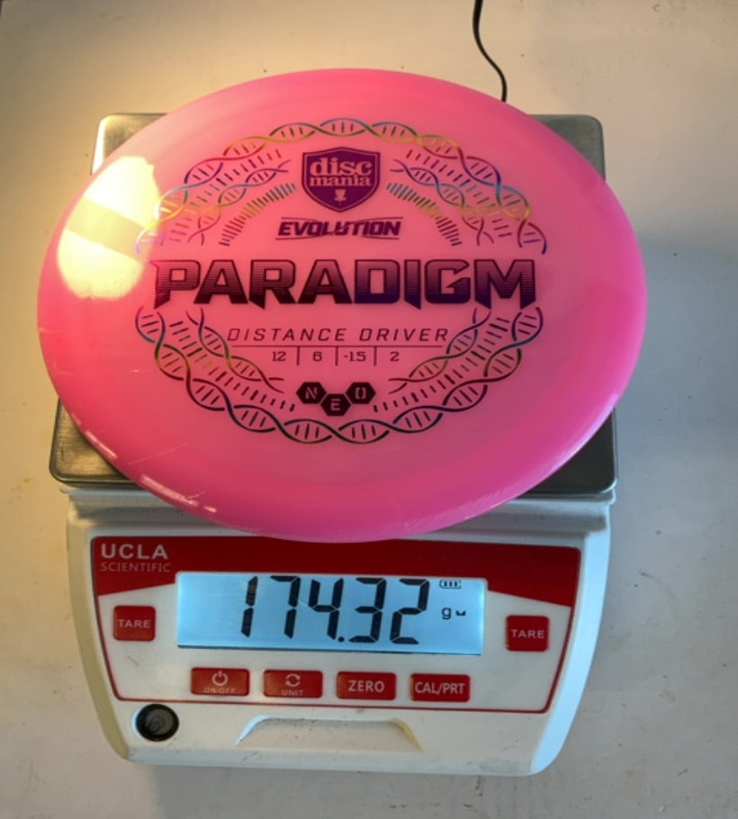 Discmania-Evolution-Paradigm-Pink-174.32g PRE-OWNED