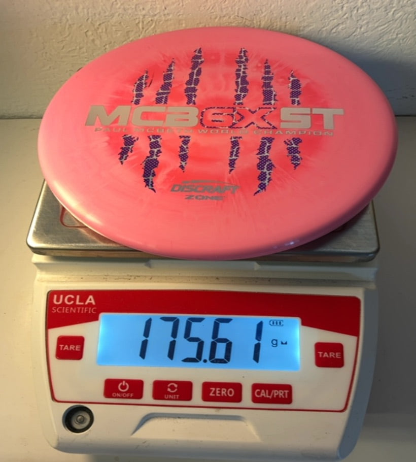 Discraft-ESP-Zone-Pink-175.61g PRE-OWNED