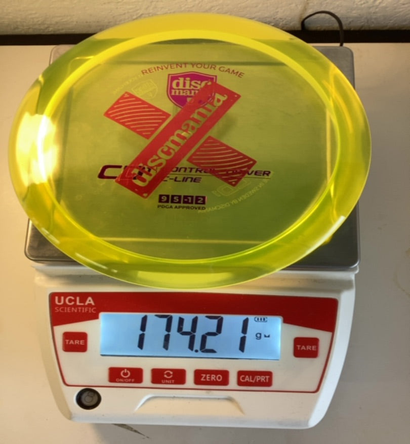 Discmania-C-Line-CD1-Yellow-174.21g PRE-OWNED