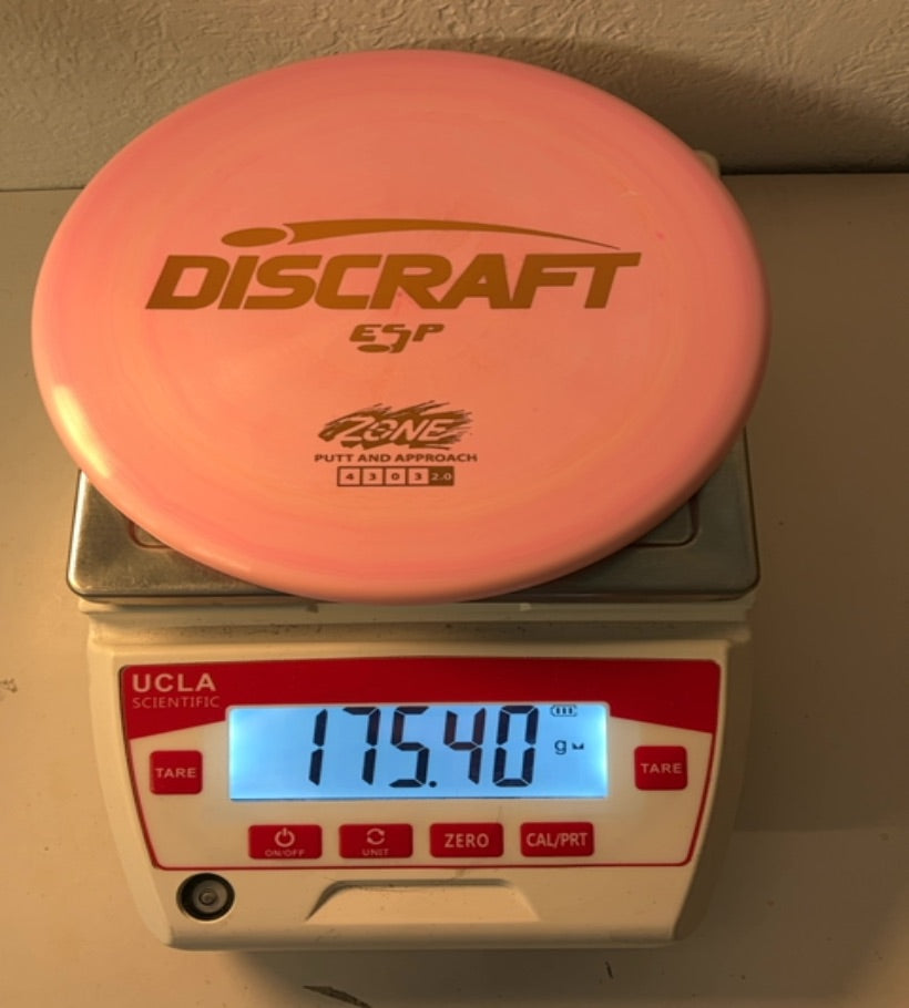 Discraft-ESP-Zone-Pink-175.40g PRE-OWNED