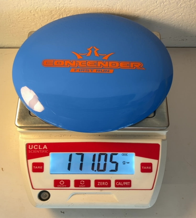 Dynamic Discs-Fuzion-Contender-Blue-171.05g PRE-OWNED