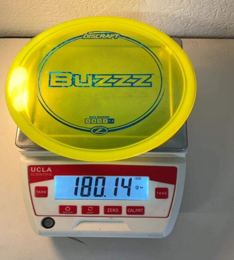 Discraft-Z-Buzzz-Yellow-180.14g PRE-OWNED