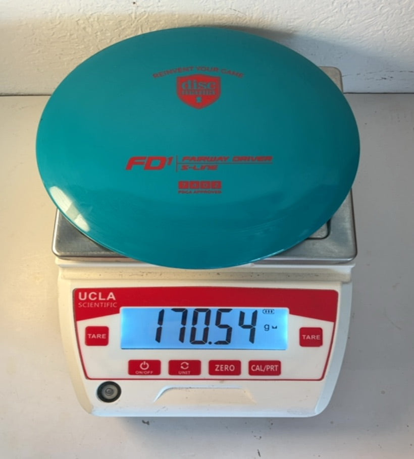 Discmania-S-Line-FD1-Teal-170.54g PRE-OWNED