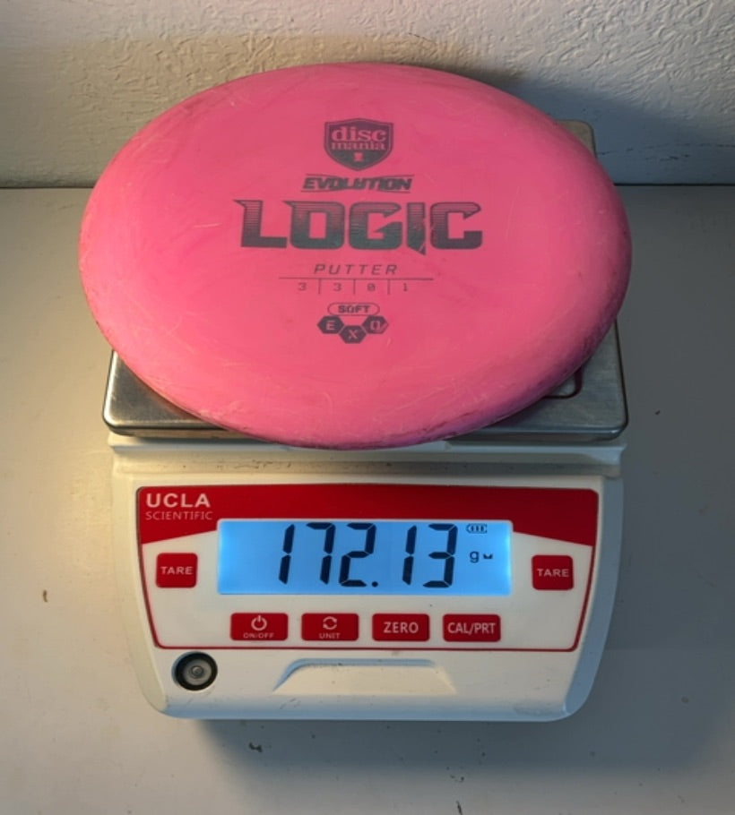 Discmania-Exo Soft-Logic-Pink-172.13g PRE-OWNED