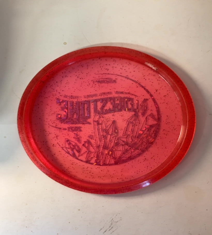 Discraft-CryZtal Sparkle-Buzzz SS-Red-179.14g PRE-OWNED