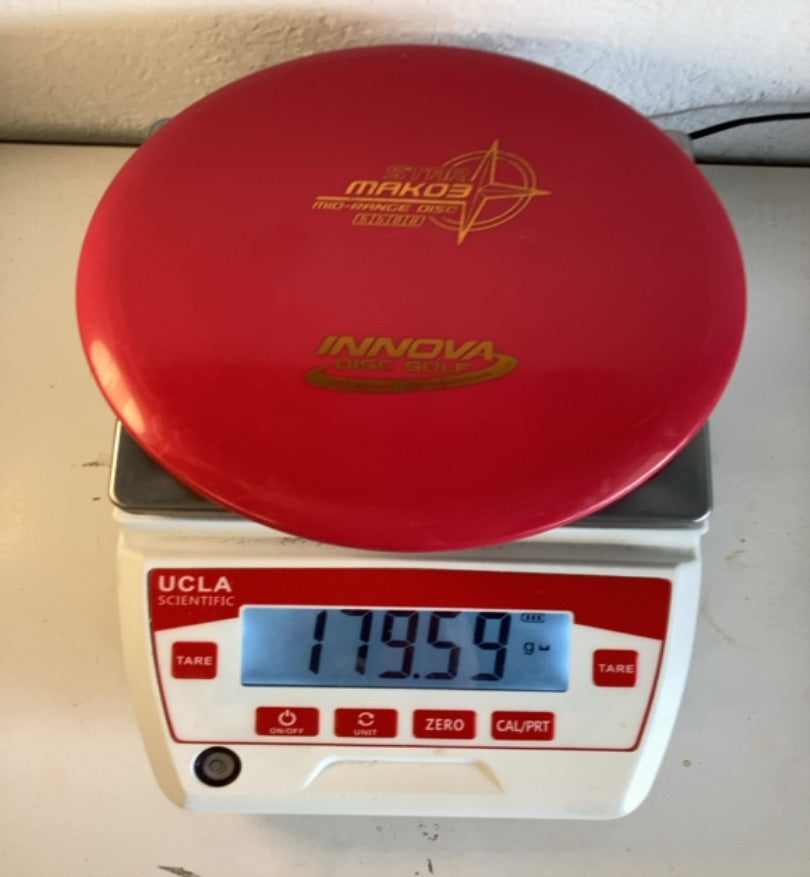 Innova-Star-Mako3-Red-179.59g PRE-OWNED