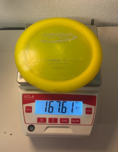Innova-Champion-Groove-Yellow-167.61g PRE-OWNED