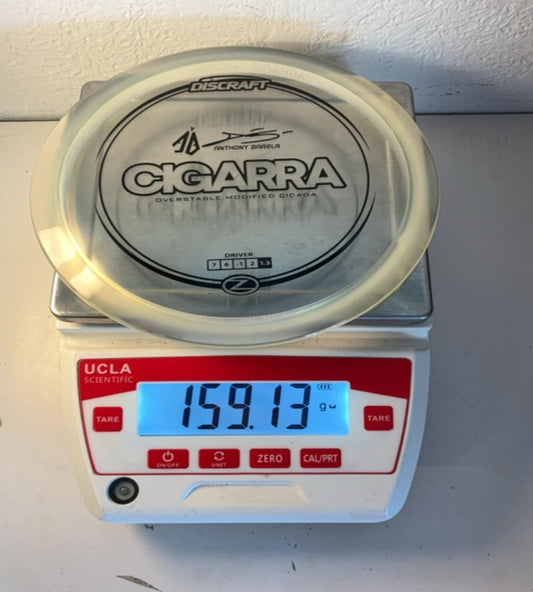 Discraft-Z-Cigarra-Clear-159.13g PRE-OWNED