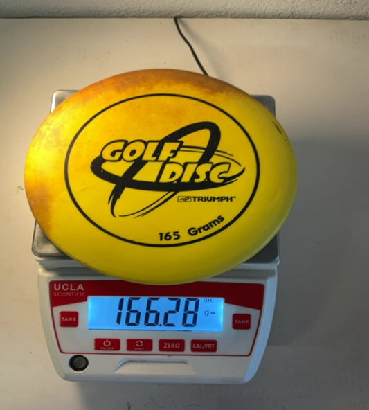 Triumph-Standard-Golf Disc-Yellow-166.27g PRE-OWNED