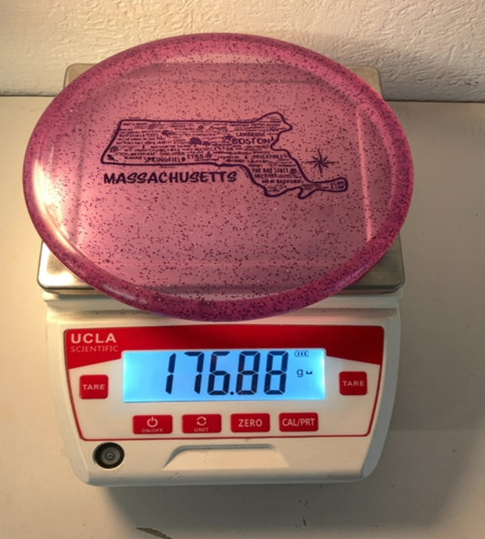 Hooligan Discs-Metal Flake Vision-Cash-Purple-176.88g PRE-OWNED