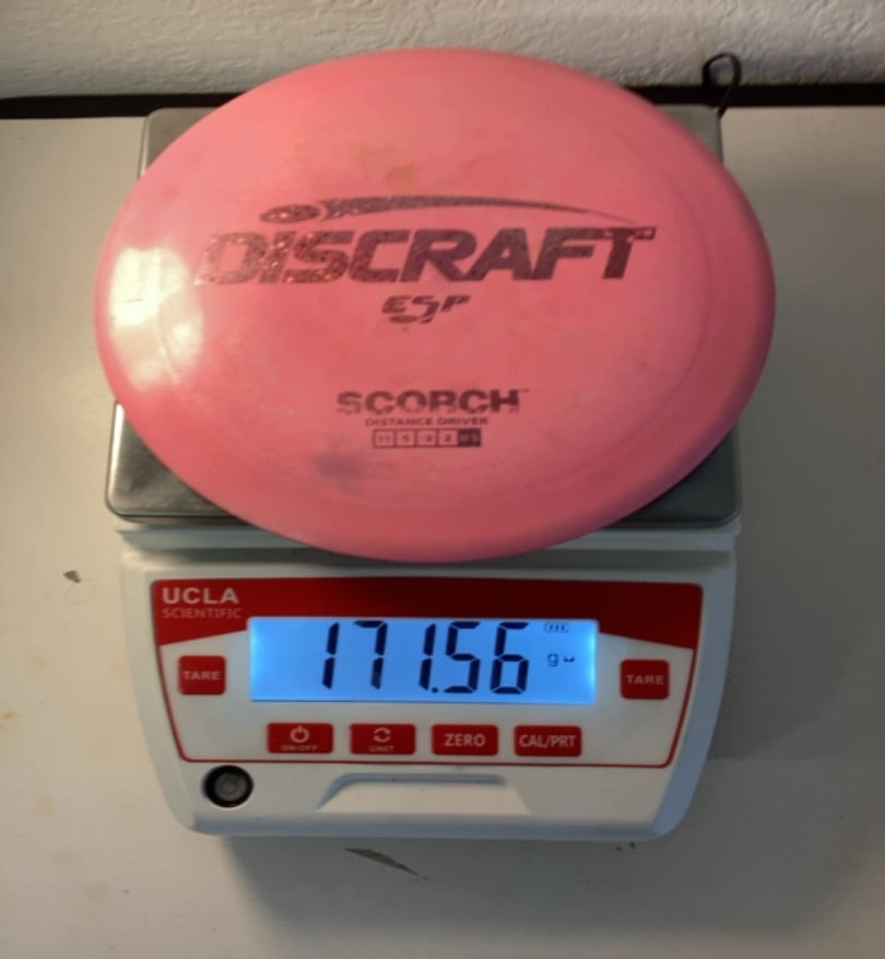 Discraft-ESP-Scorch-Pink-171.56g PRE-OWNED
