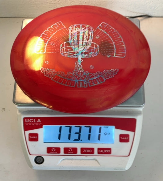 Dynamic Discs-Lucid-Trespass-Red-173.71g PRE-OWNED