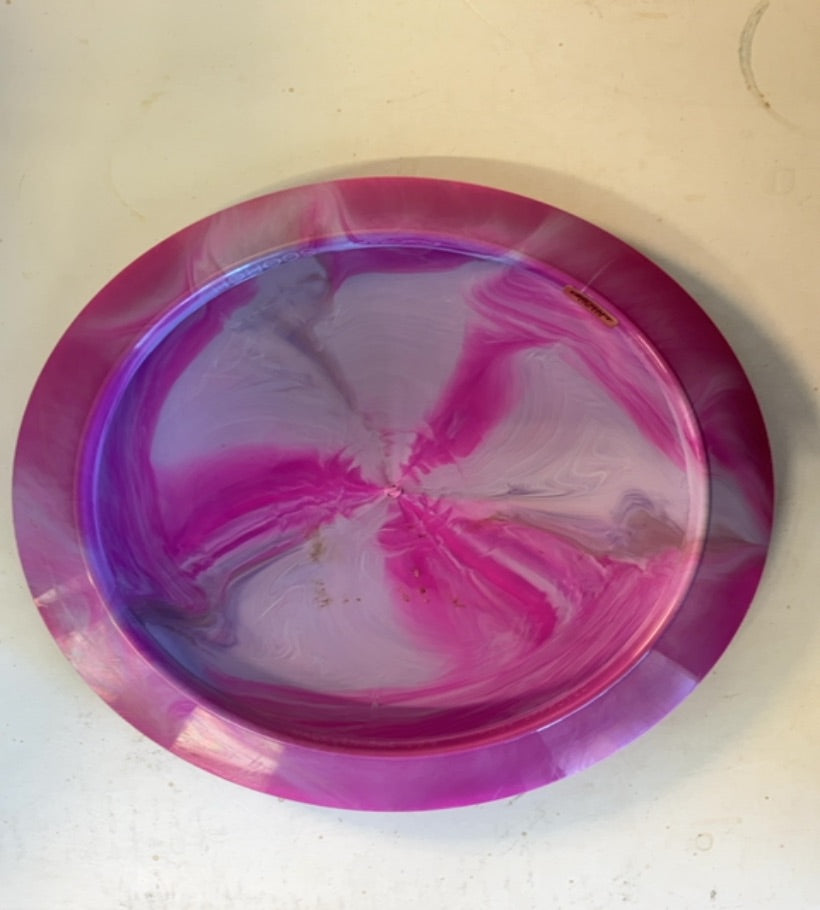 Discraft-ESP Swirl-Scorch-Purple-White-173.71g PRE-OWNED