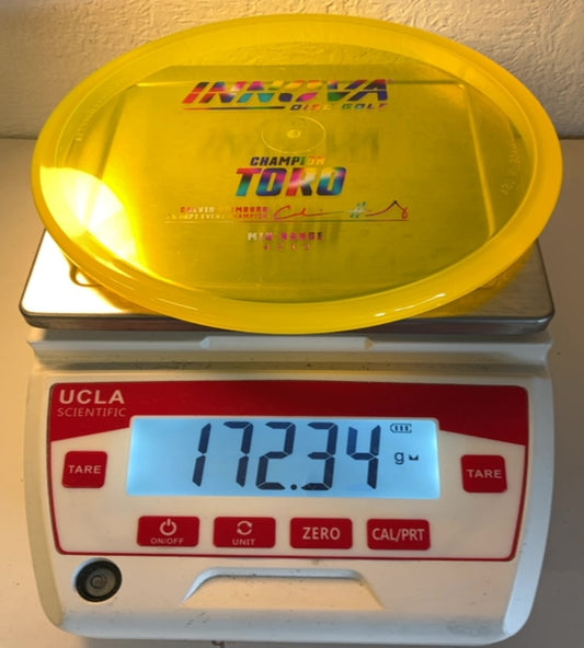 Innova-Champion-Toro-Yellow-172.34g PRE-OWNED