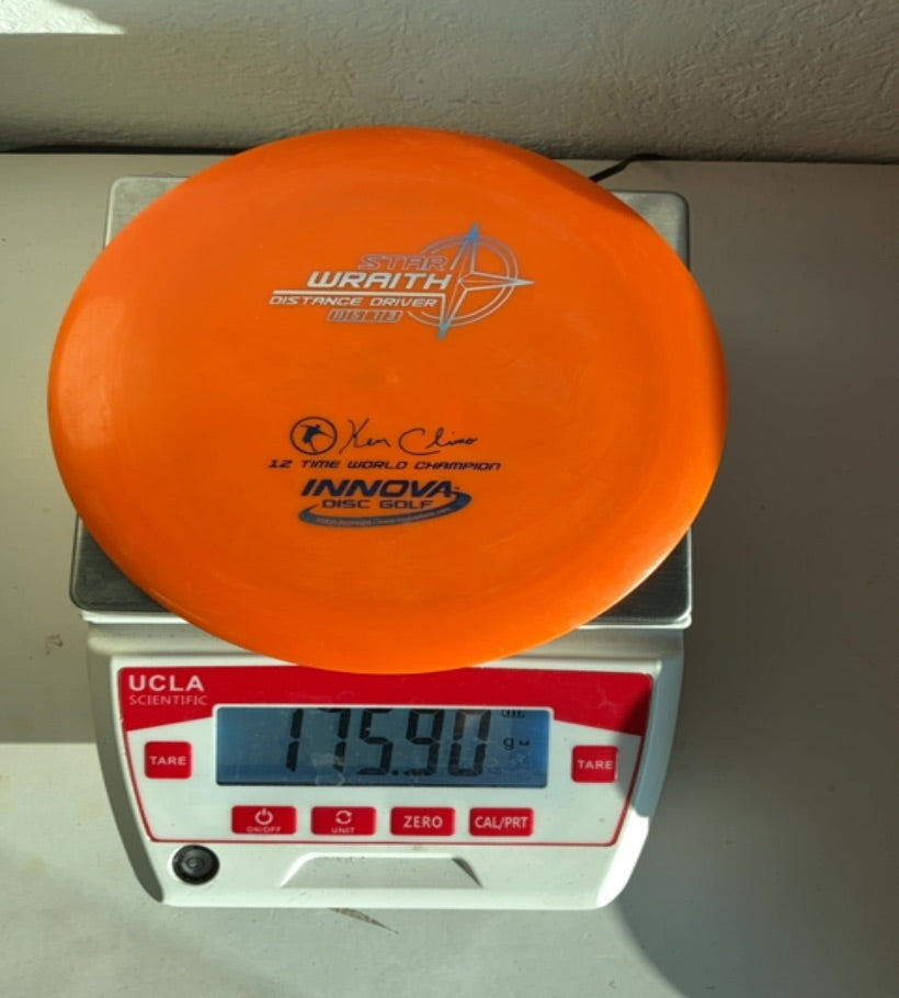 Innova-Star-Wraith-Orange-175.90g PRE-OWNED