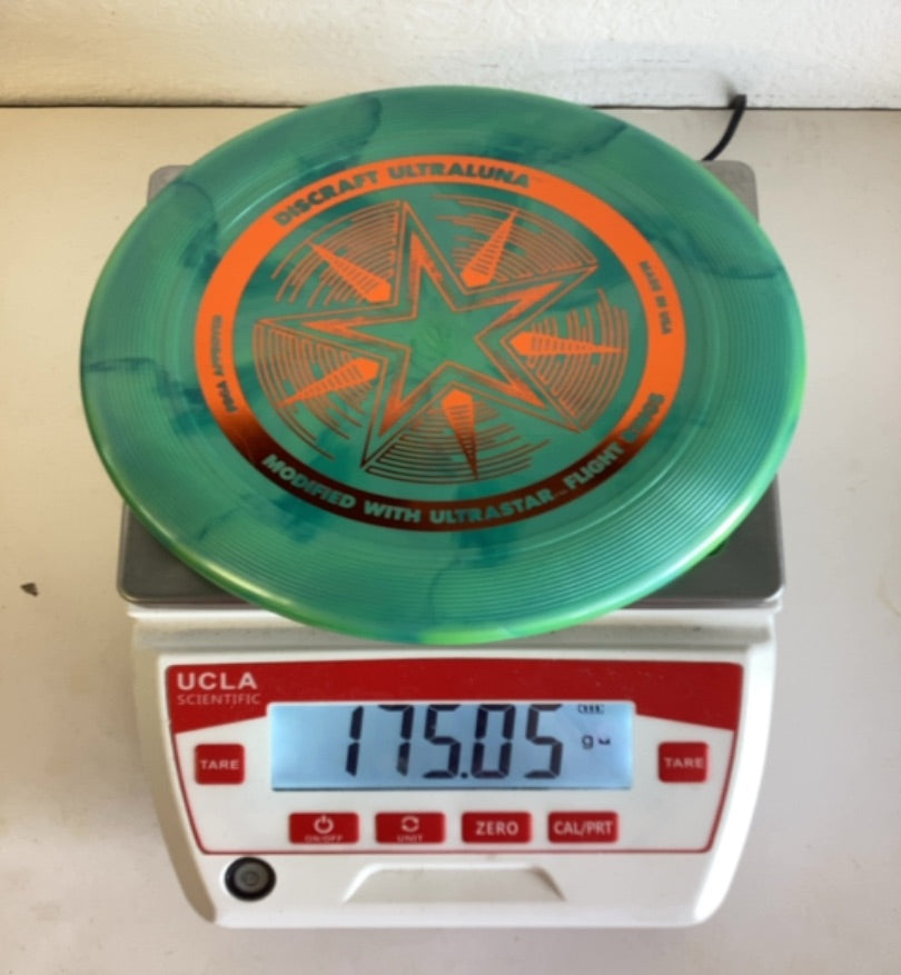 Discraft-Titanium Swirl-Ultra Luna-Green-175.05g PRE-OWNED
