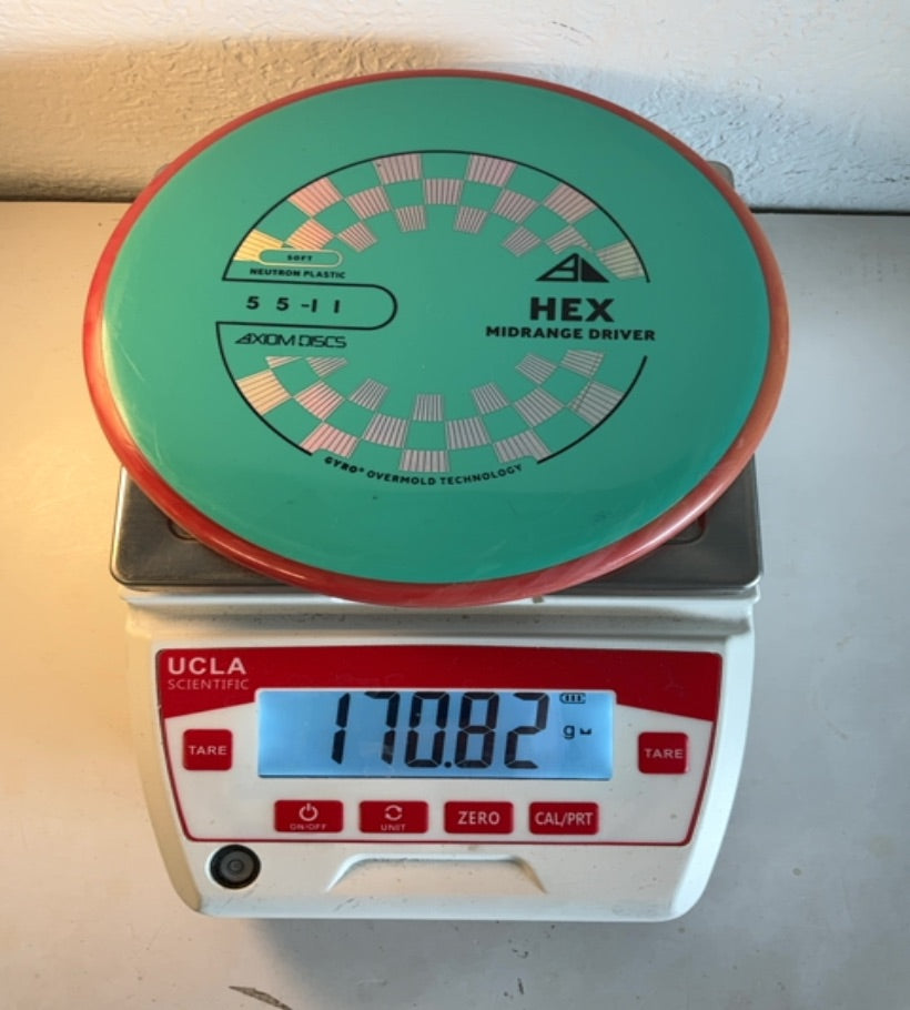 Axiom-Neutron Soft-Hex-Mint-170.82g PRE-OWNED