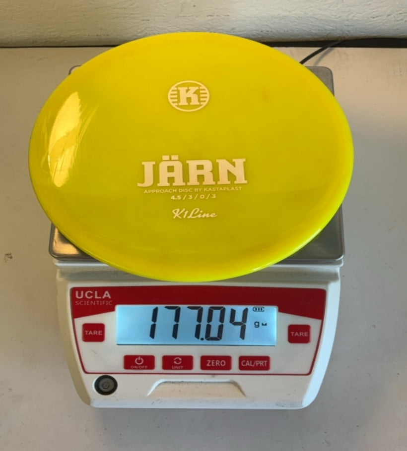 Kastaplast-K1-Jarn-Yellow-177.04g PRE-OWNED