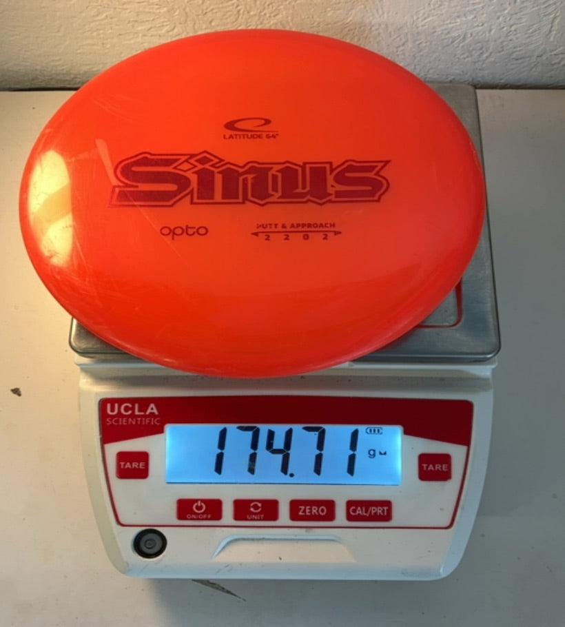 Latitude64-Opto-Sinus-Orange-174.71g PRE-OWNED