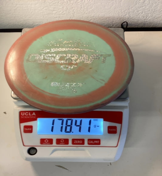 Discraft-ESP-Buzzz-Orange-Green-178.41g PRE-OWNED