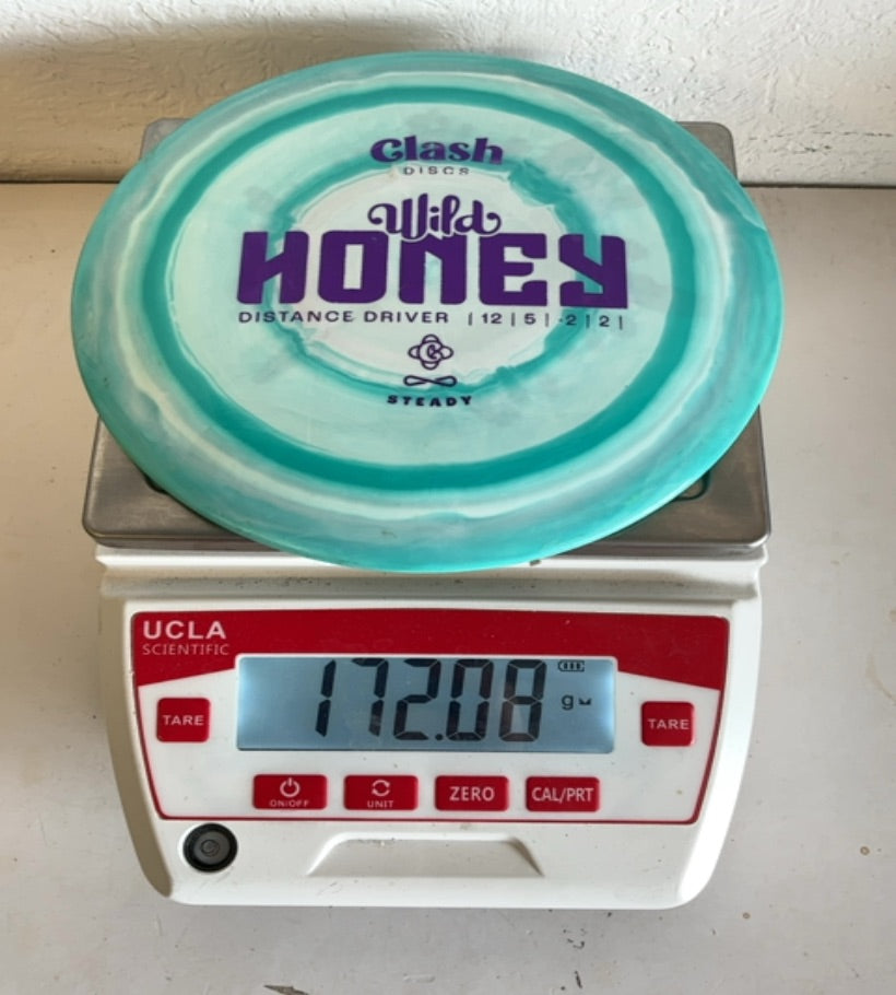 Clash-Steady Ring-Wild Honey-Light Blue-172.08g PRE-OWNED