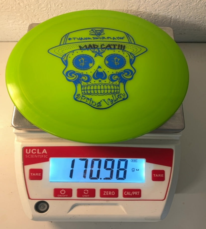 Lone Star Disc-Bravo-Mad Cat-Green-170.98g PRE-OWNED