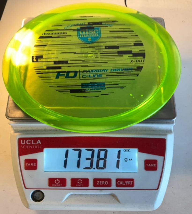 Discmania-C-Line-FD-Yellow-173.81g PRE-OWNED